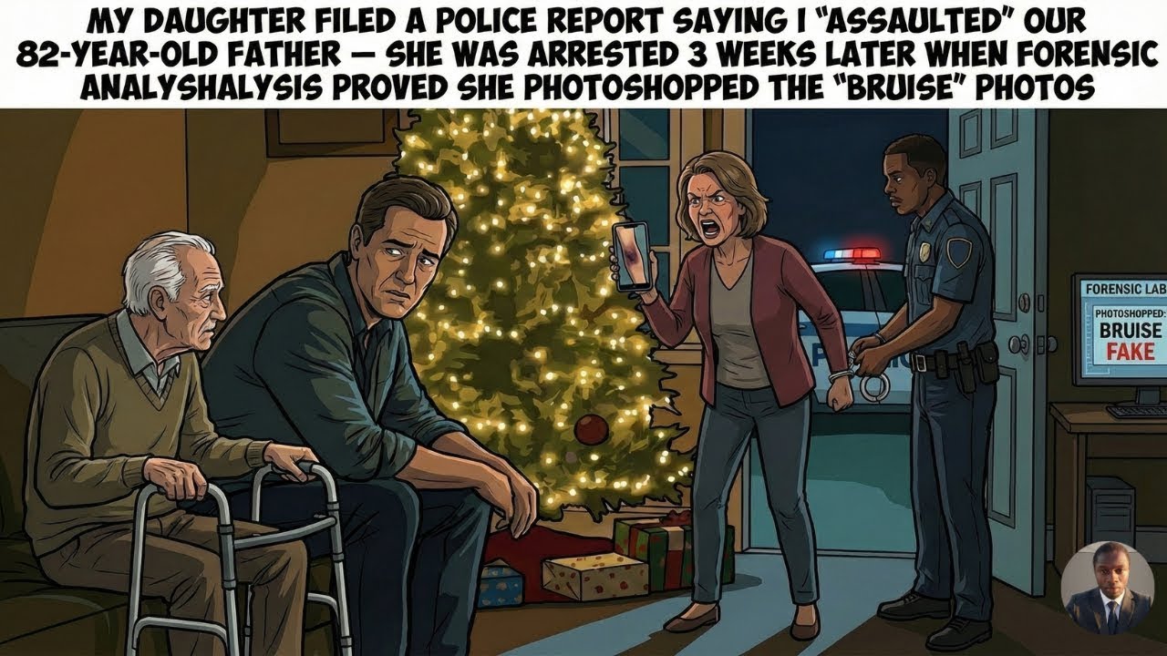 My Sister Called 911 Claiming I Beat Our Elderly Father — The Same Photos She Used as 