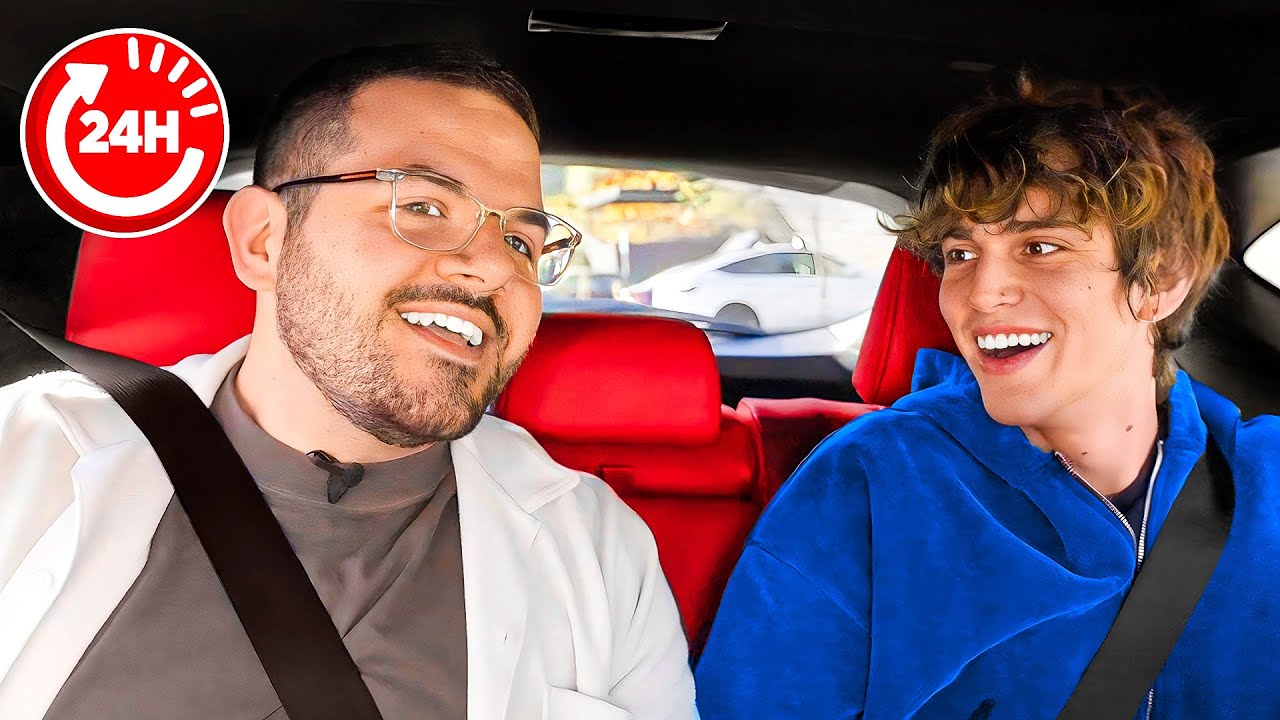 Vinnie Hacker Spends 24hrs With CouRageJD