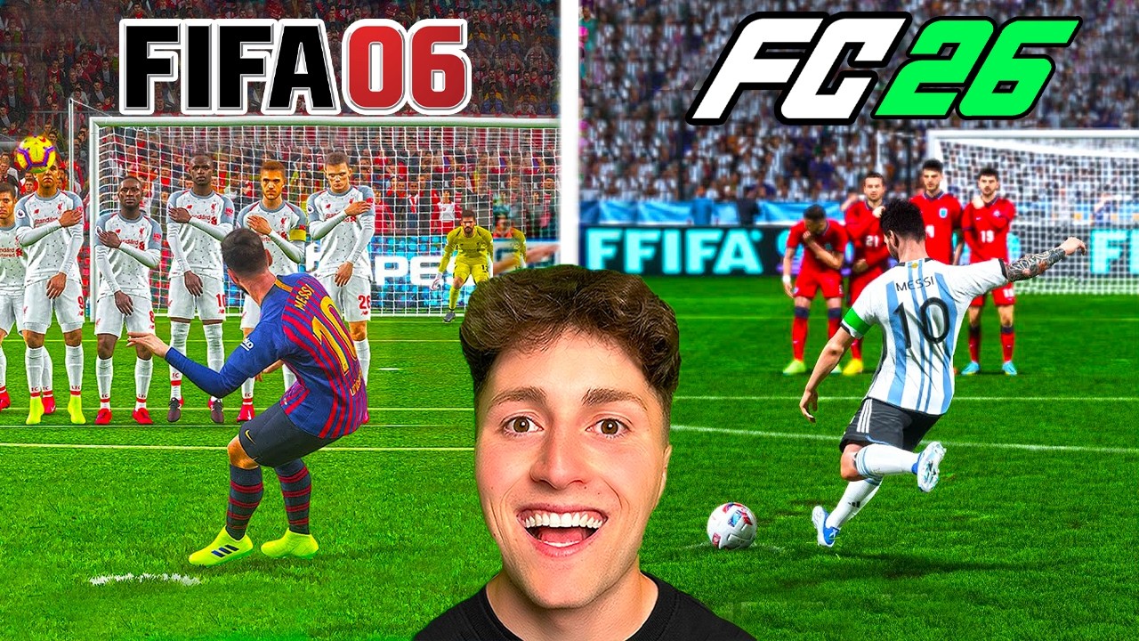 1 But Impossible Avec Lionel Messi Dans Chaque FIFA ! (FIFA 06 à FC26)