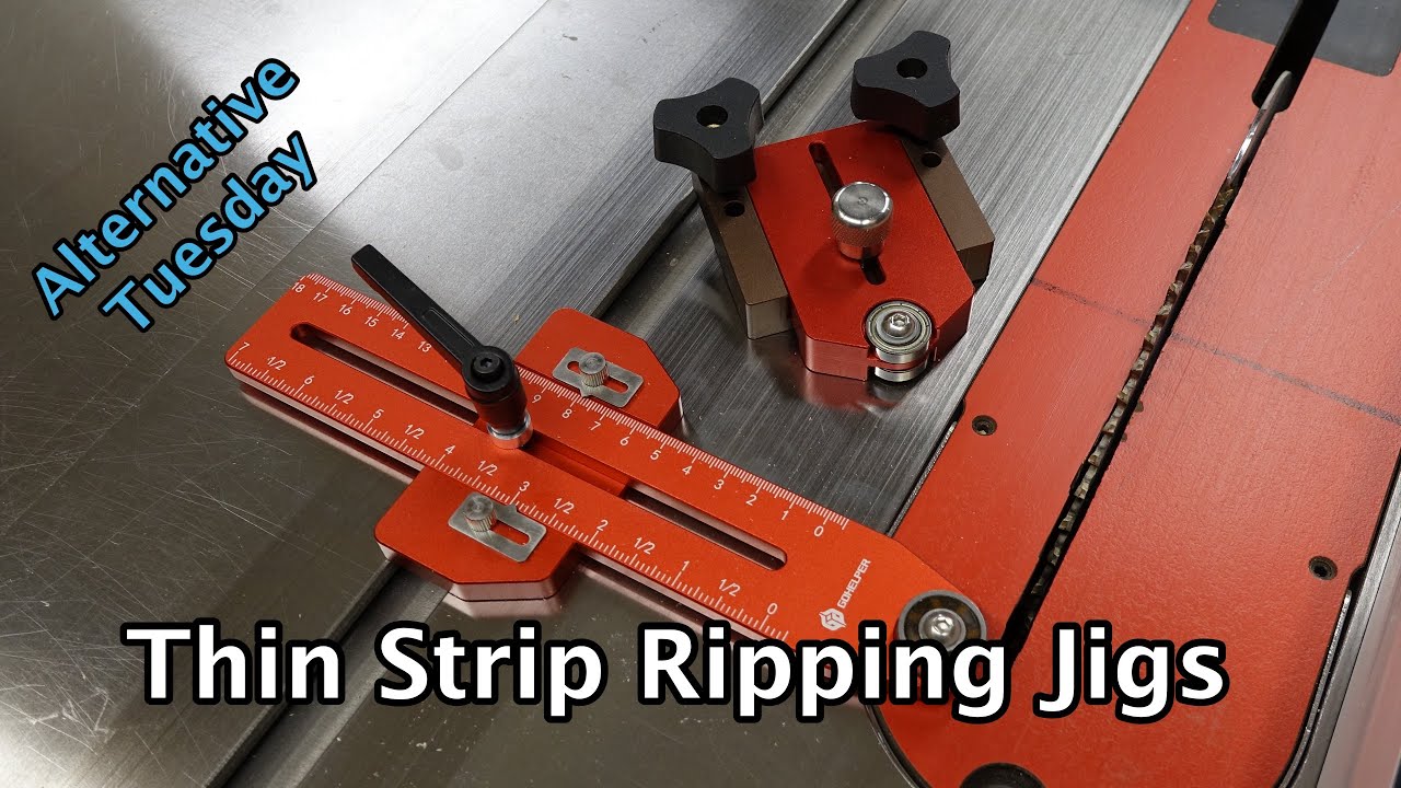 Thin Strip Ripping Jigs
