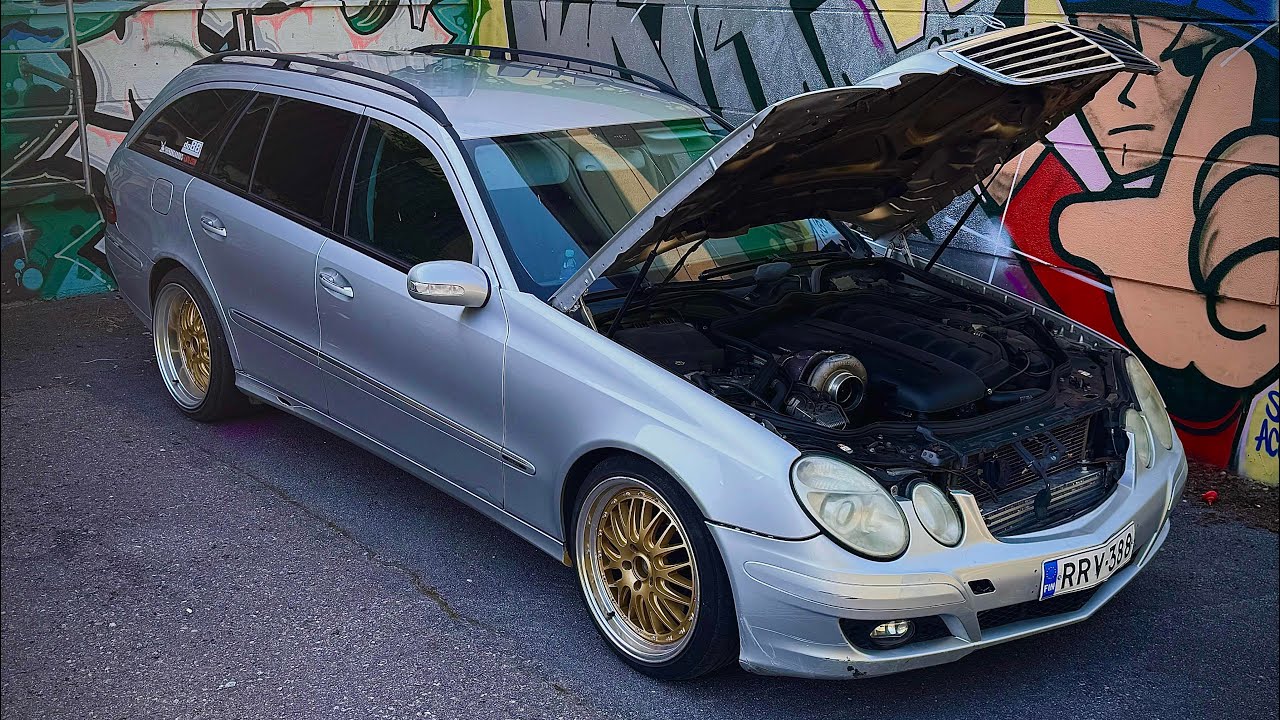 MB s211 320 CDI // Laatikko paskaks?! ja VAHVISTETUN 722.6 Asennus!