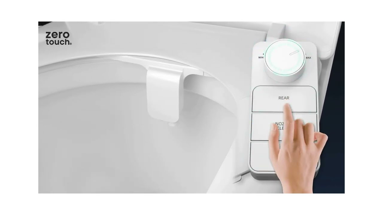 ZT NEO Bidet Attachment by Zerotouch &ndash;Front & Rear Wash, No Electricity Needed! 💧 | Easy DIY Install