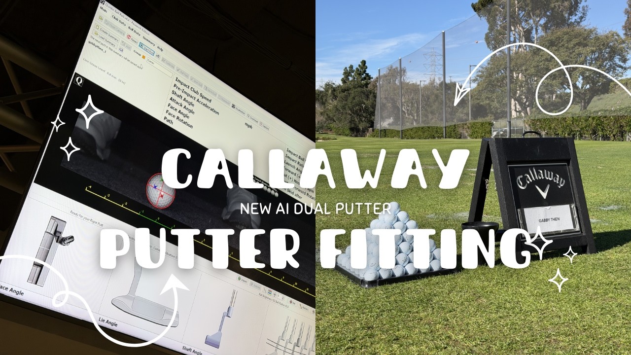 putter testing at callaway| part 2 of my fitting! AI DUAL