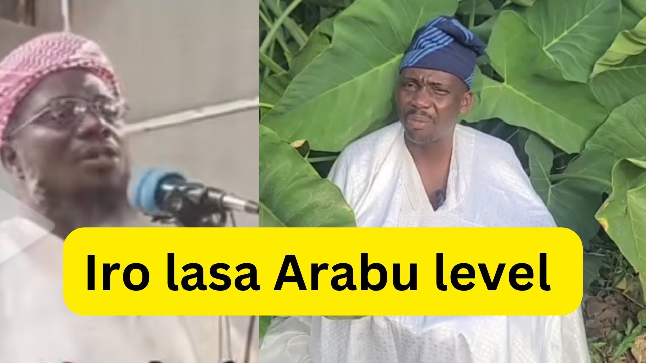 Ogulutu bo lu oniro. Iro lasan Arabu level