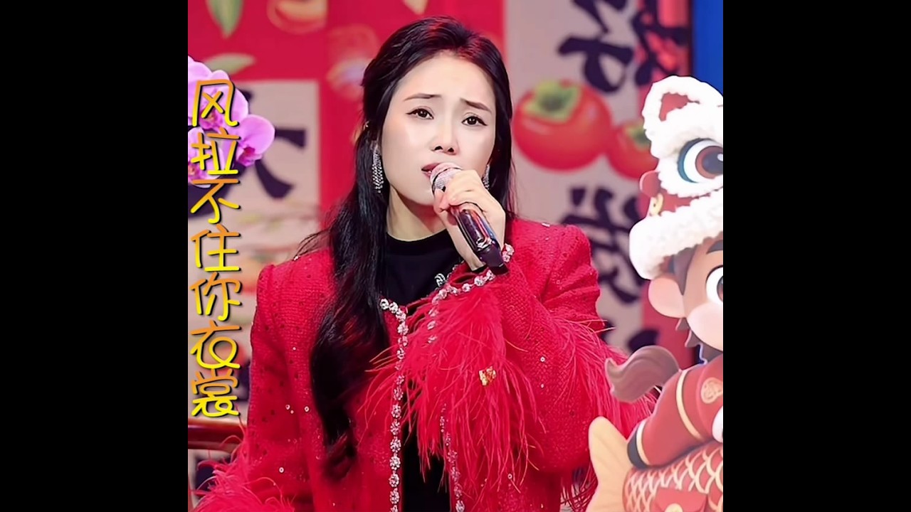 云朵柔情演唱《风拉不住你衣裳》2026大年初三直播秀