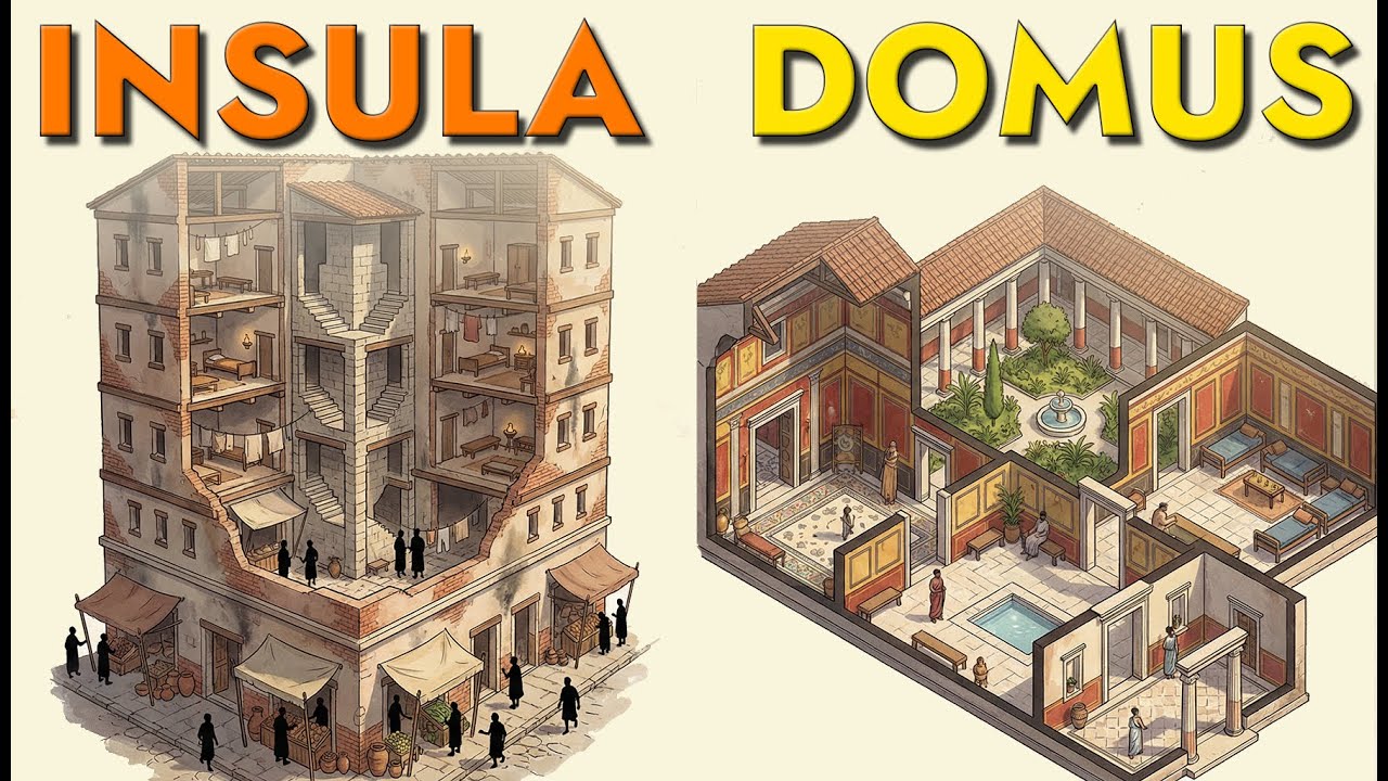Viviendas Romanas: cómo los espacios privados definieron la vida pública
