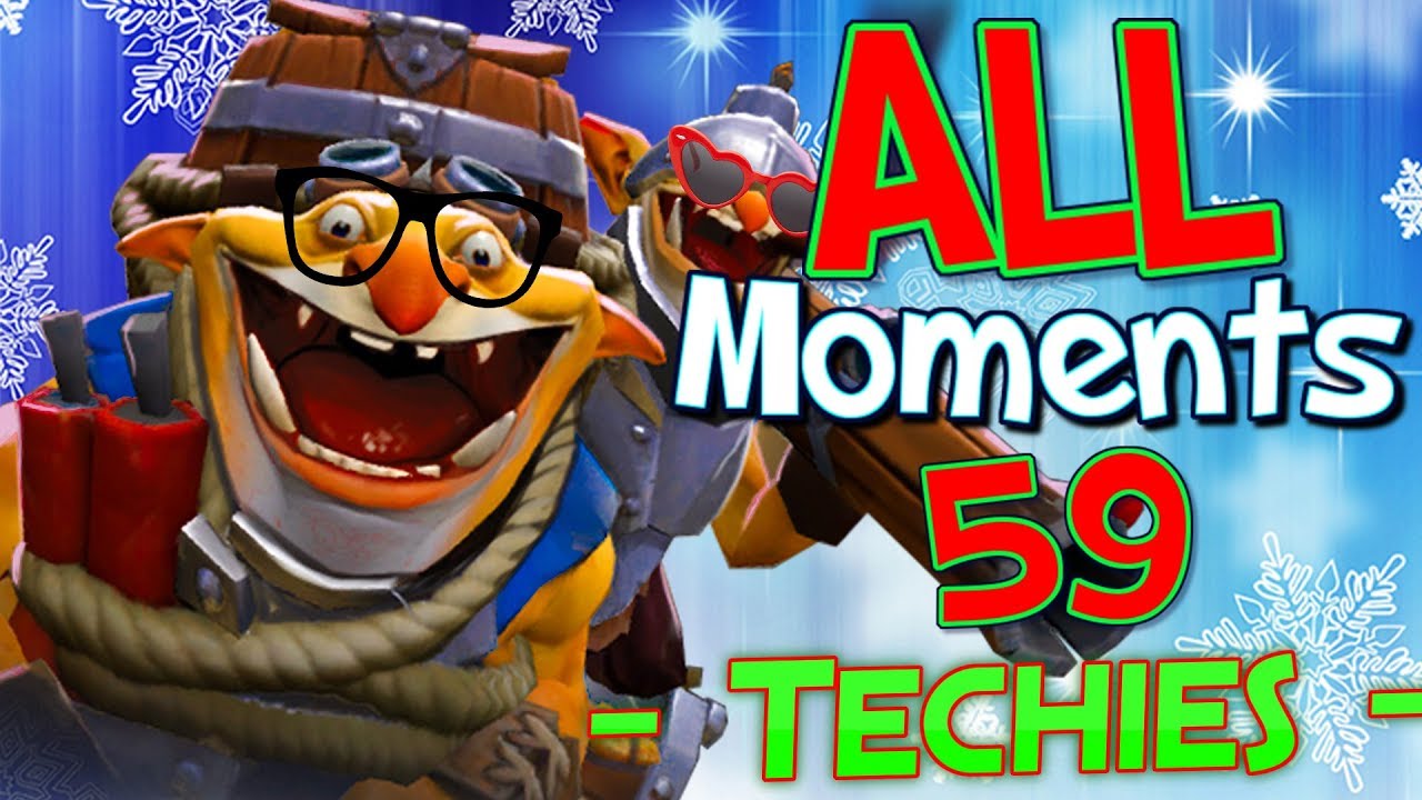 Dota 2 ALL Moments 59 - Techies - God must be surprised