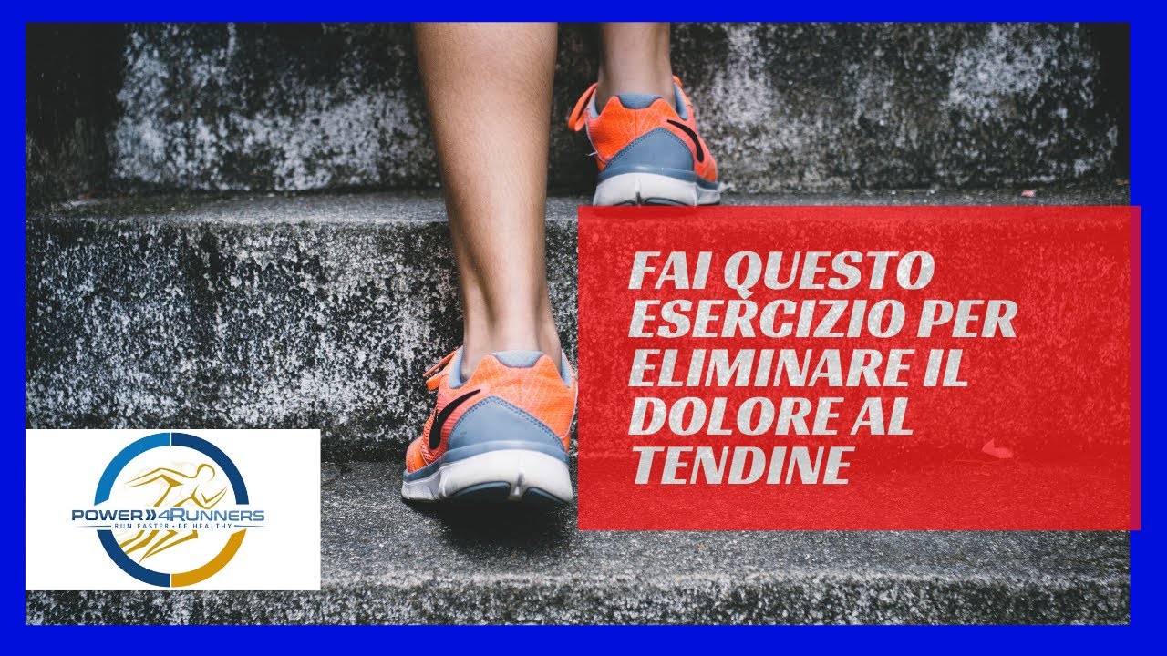 Fai questo semplice esercizio per togliere immediatamente il dolore al tendine d'achille! 