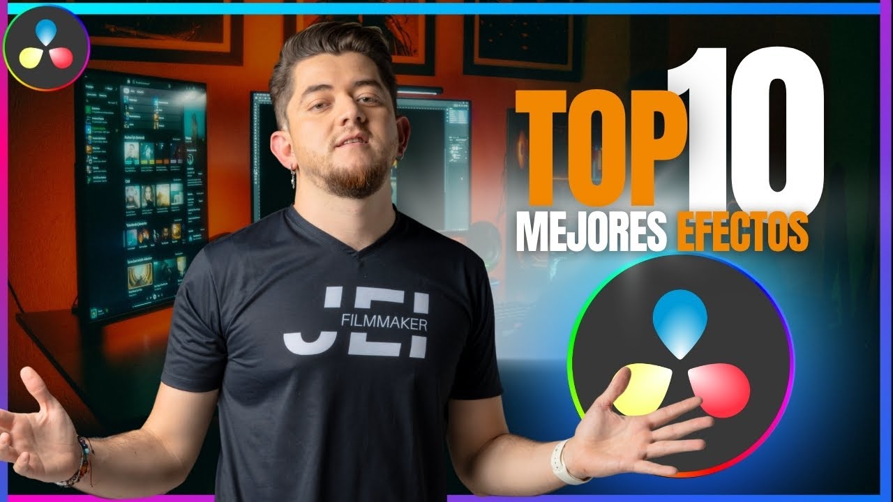 🆓TOP 10 EFECTOS VISUALES de DaVinci Resolve 20 😱 Los MEJORES del 2026🆕