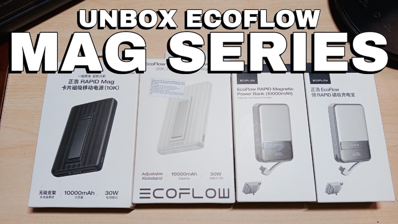 10000mAh 2củ5 có gì? | Unbox Ecoflow Rapid Mag bản QT CN