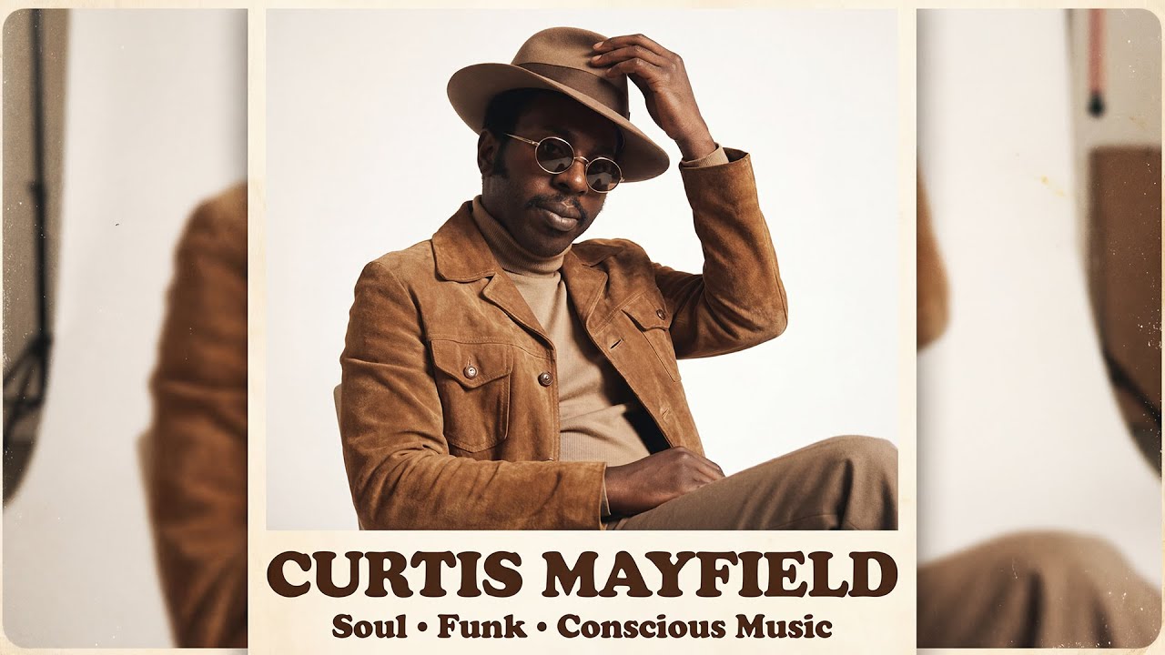 Curtis Mayfield Style Album | Soul • Funk • Conscious Music | Vintage Motown Vibes