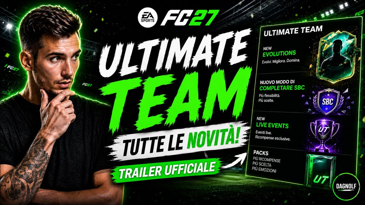 FC 27 FUT NOVIT&Agrave; || FC27