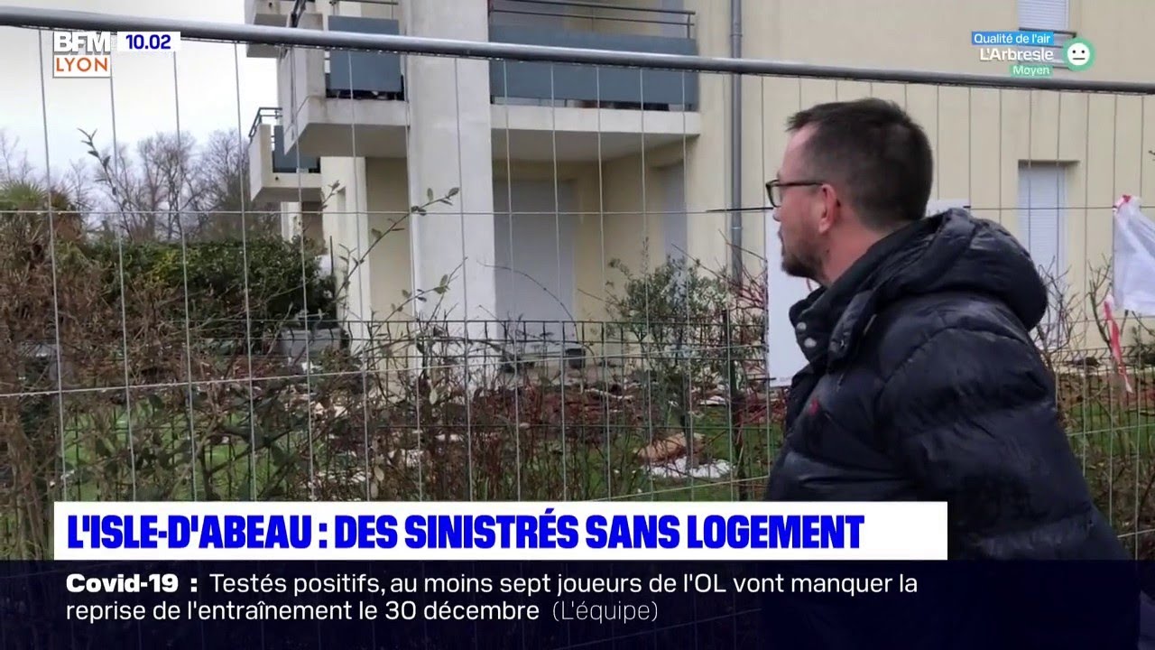 L'isle-d'abeau : des sinistrés sans logement