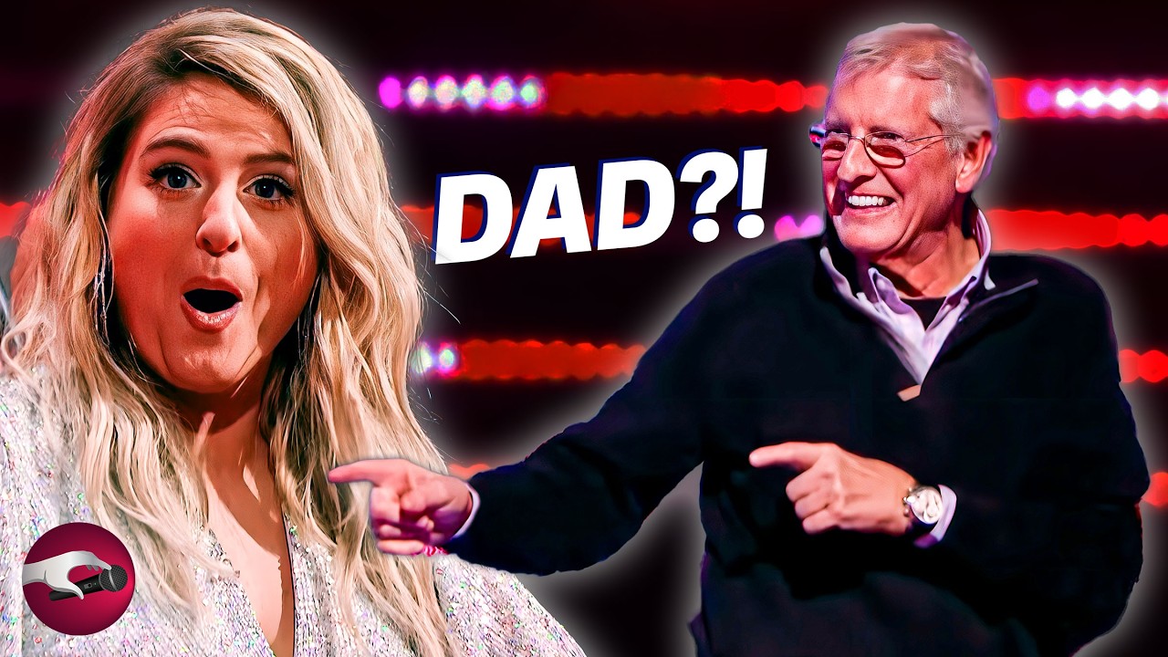 Meghan Trainor's DAD Duets with Tom Jones On The Voice!