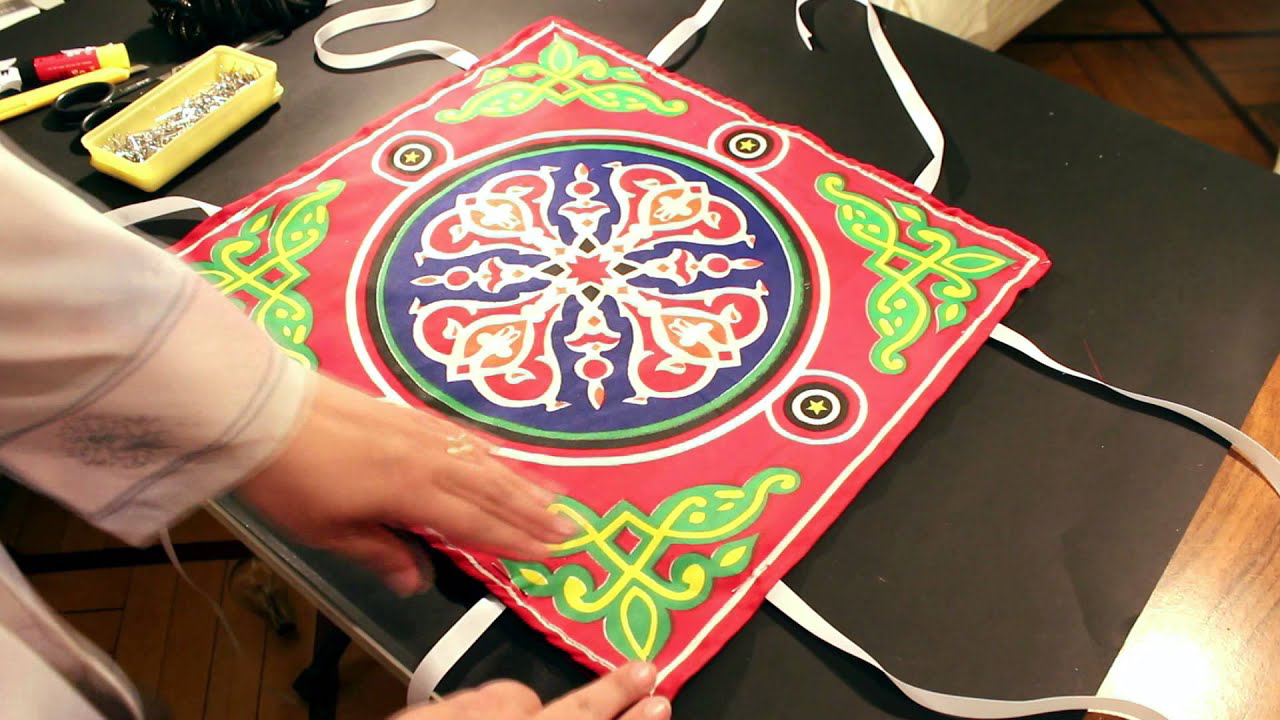 DIY: bread fabric basket طريقة عمل سلة  العيش من القماش