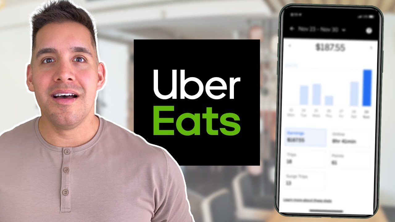 Driving For Uber Eats (Day In The Life: 8 Hours)