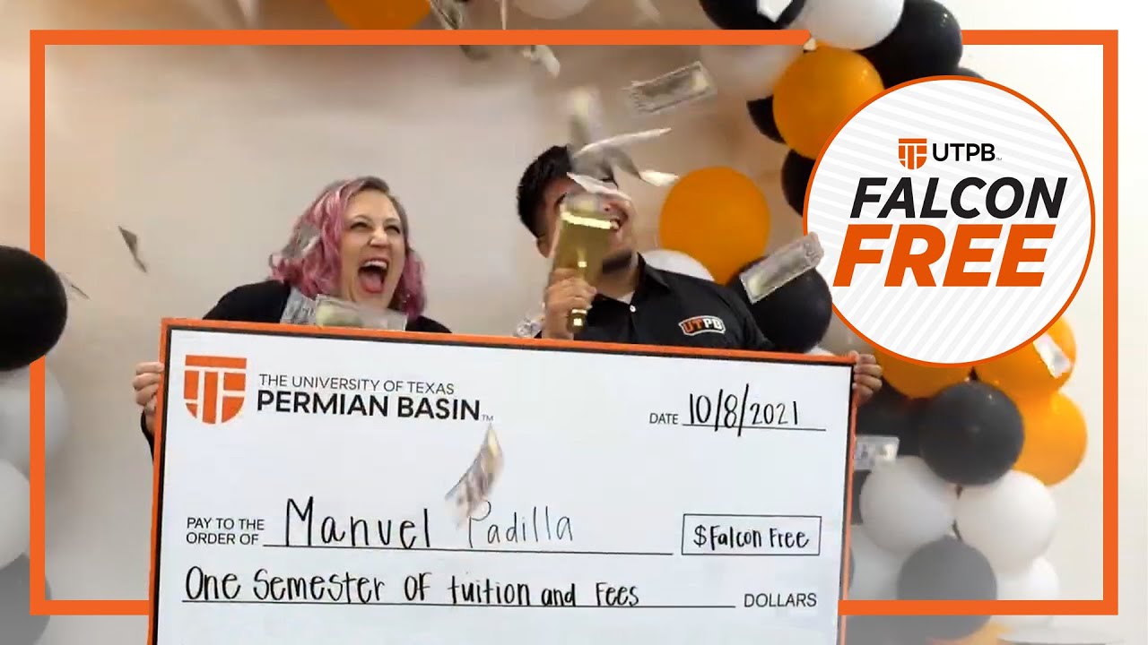 UTPB will cover 100% of tuition and fees for families making $100k or less! | #FalconFree #UTPB