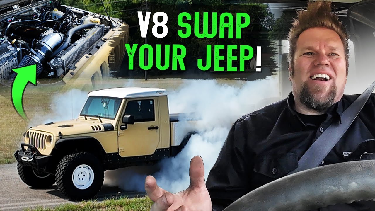 Jeep JK LS Swap; Complete How TO