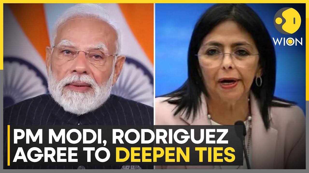 Venezuela, India Step Up Energy Cooperation | WION News