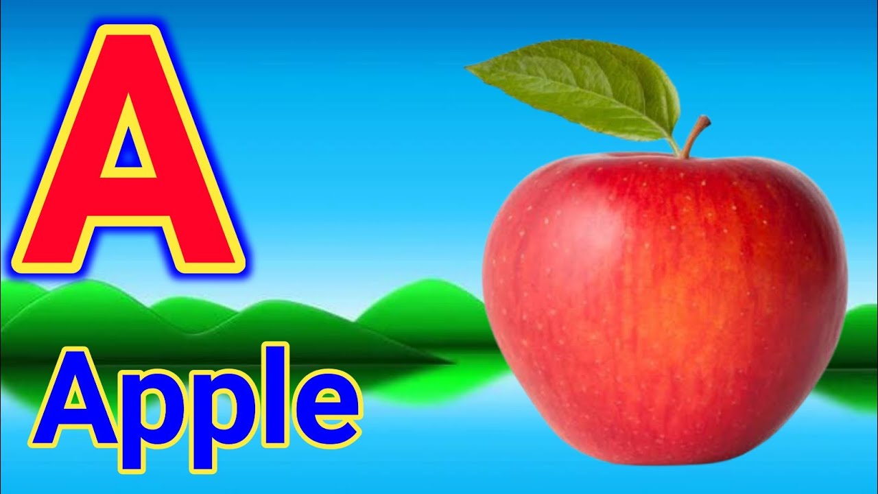 a for apple b for ball chart, a for apple b for ball, abcdefu, abcd
