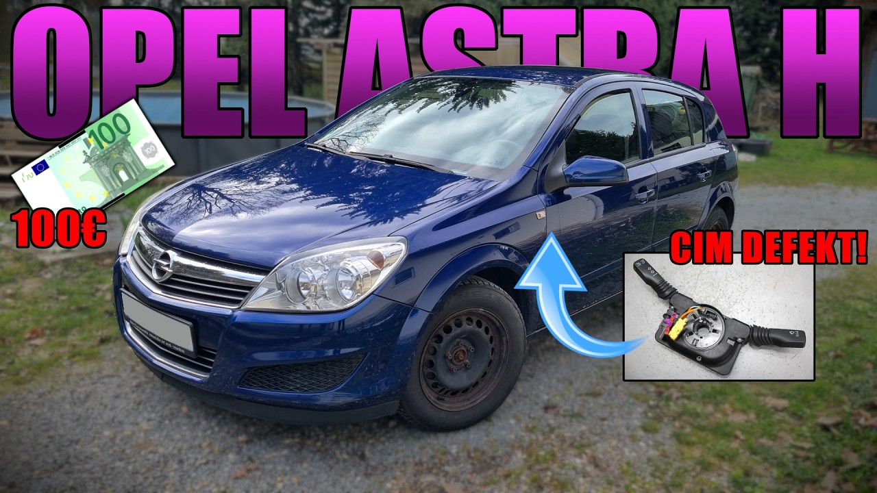 100&euro; Opel Astra H - Bekommt er noch mal T&uuml;V? CIM Steuerger&auml;t defekt! #car #tutorial #diy