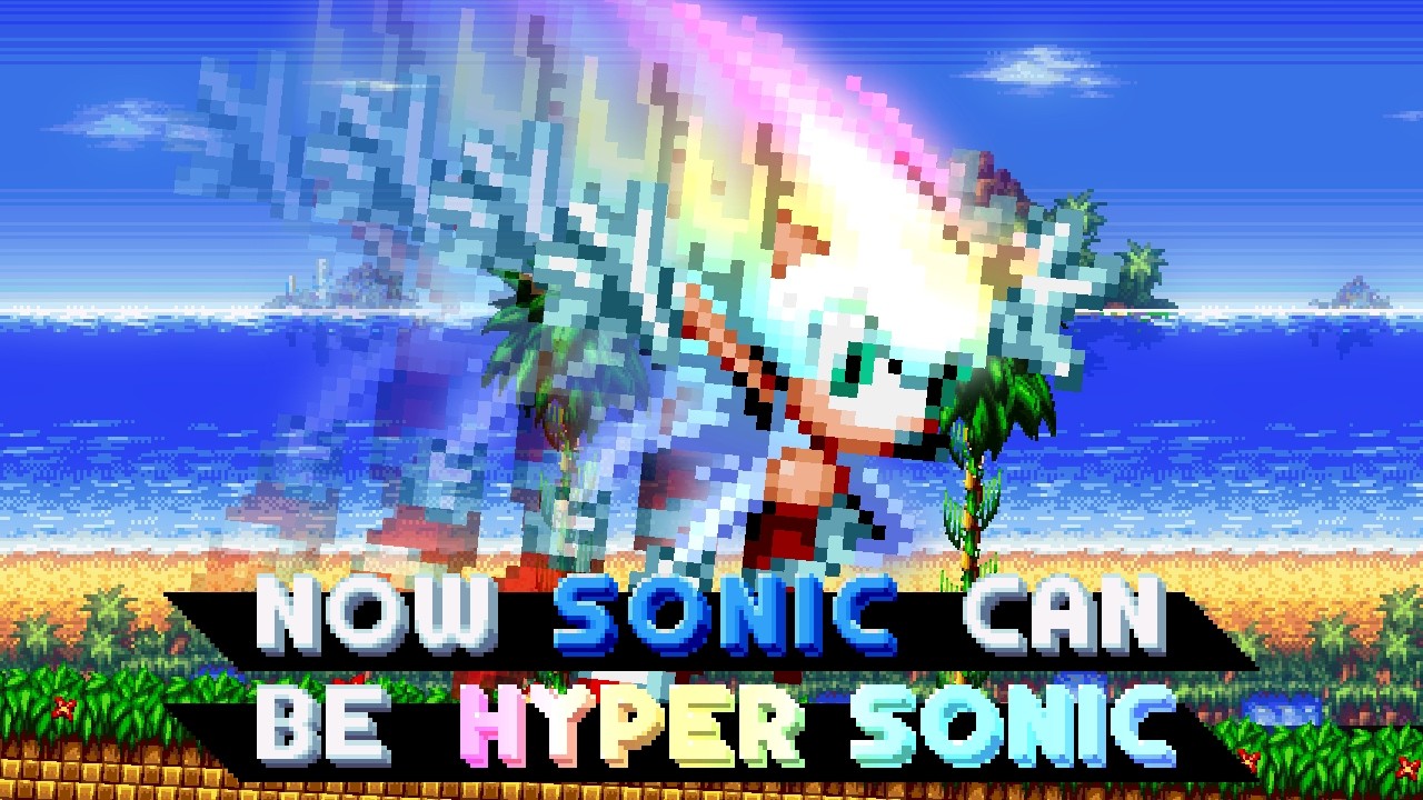 Hyper Sonic in Sonic Megamix Mania v1.1