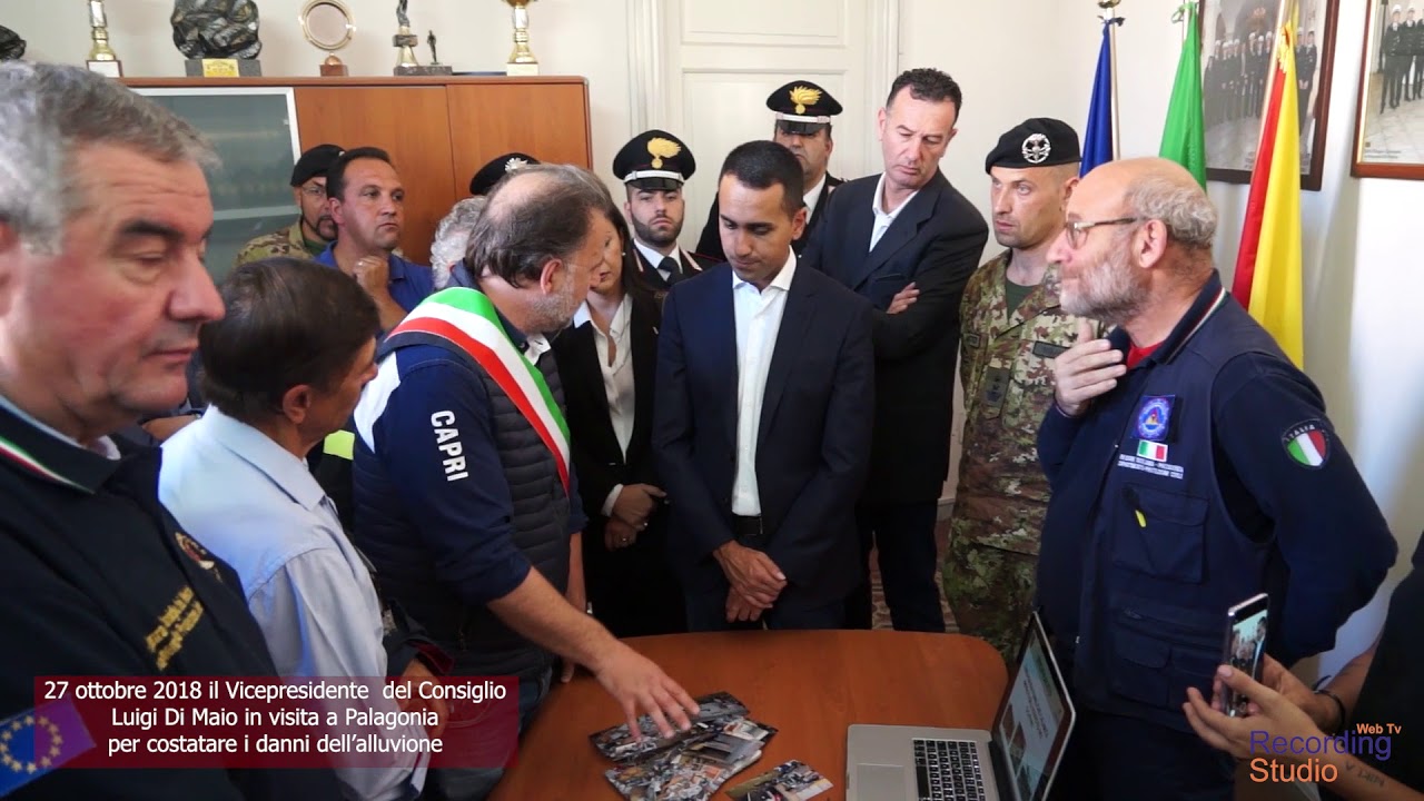 Il Vicepresidente del Consiglio a Palagonia