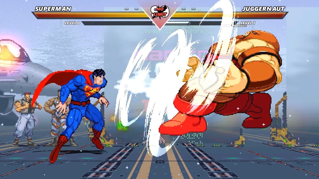 SUPERMAN vs JUGGERNAUT - High-level exciting fight❗🔥