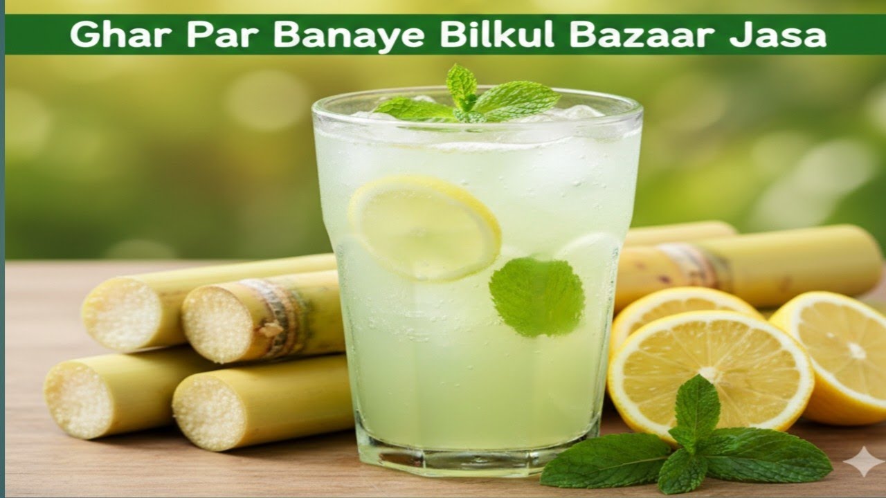 देसी पावर ड्रिंक: कुदरत का अपना ग्लूकोज।😋 Ganne ka juice 🥤
