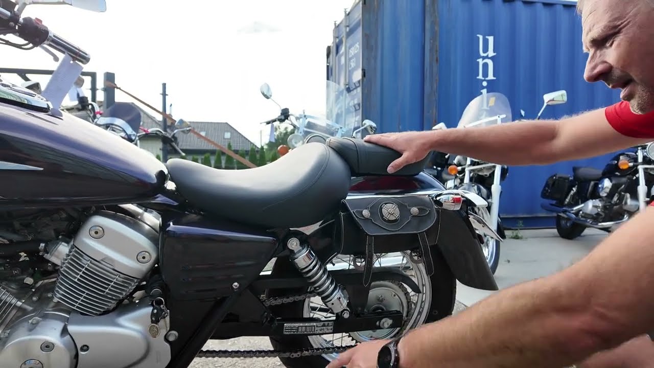 Honda Shadow 125 śliwkowa, 1999r, 10700km, Best-Moto Tłuszcz