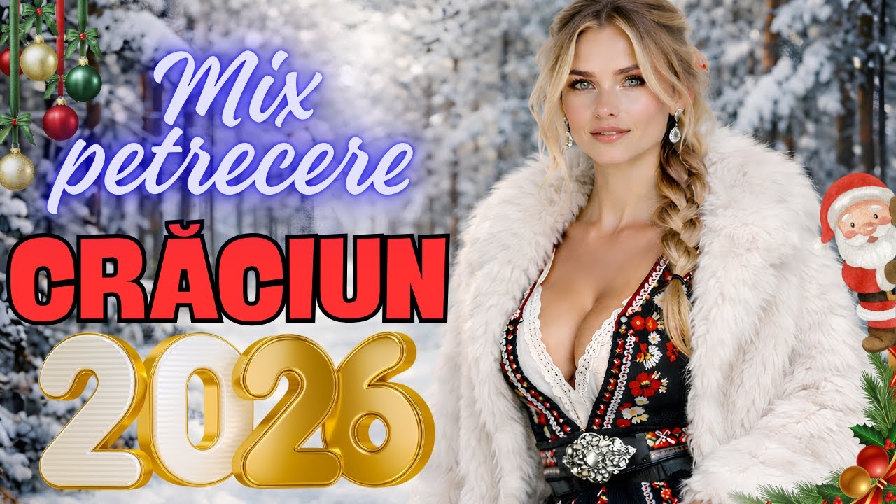🔥 CRĂCIUN 2026 | COLAJ MIX MUZICĂ ROMÂNEASCĂ DE PETRECERE NON-STOP ❄️ MEGA MIX IARNĂ Marishka Music