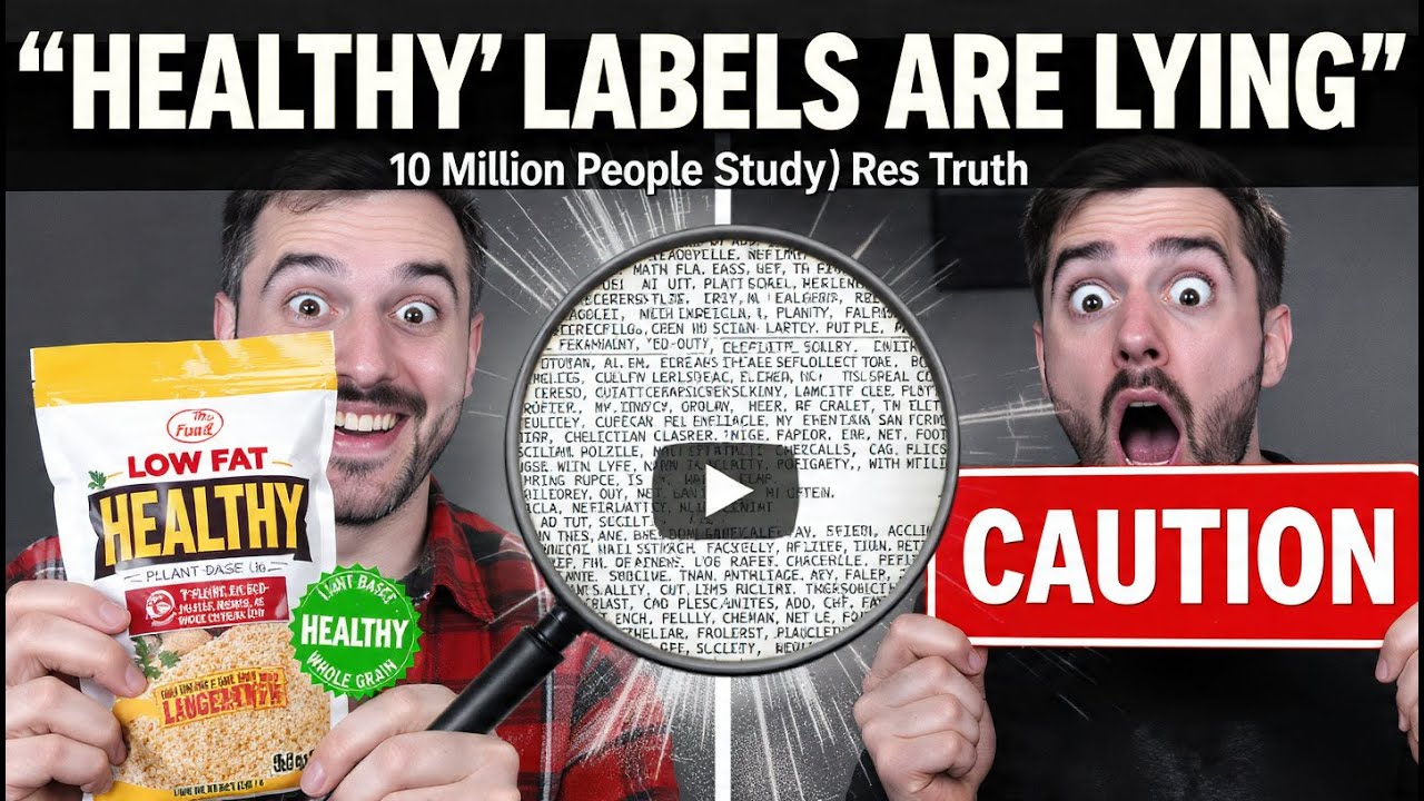 The "Healthy" Labels That Are Lying To You (What to Eat Instead) 