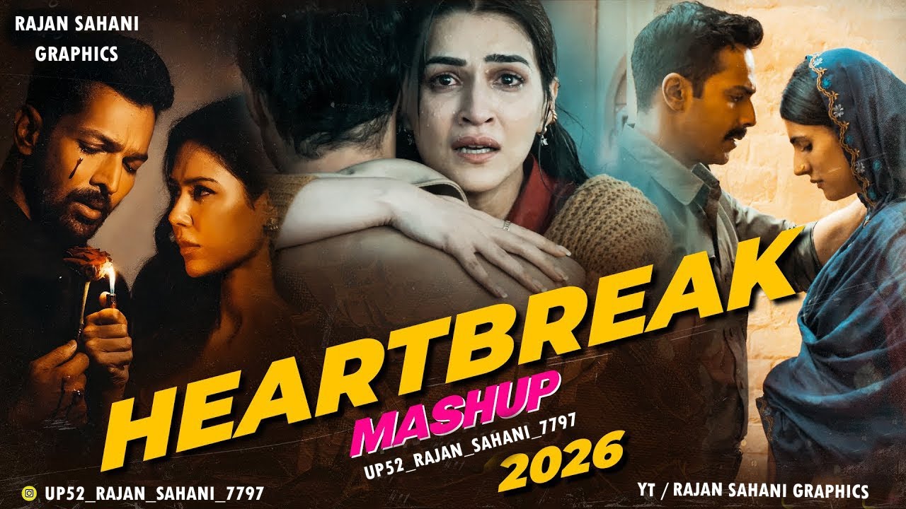 🎵 “Heartbreak Mashup 2026 – Rajan Sahani | Sad Love Songs | Tere Ishk Mein | Border 2