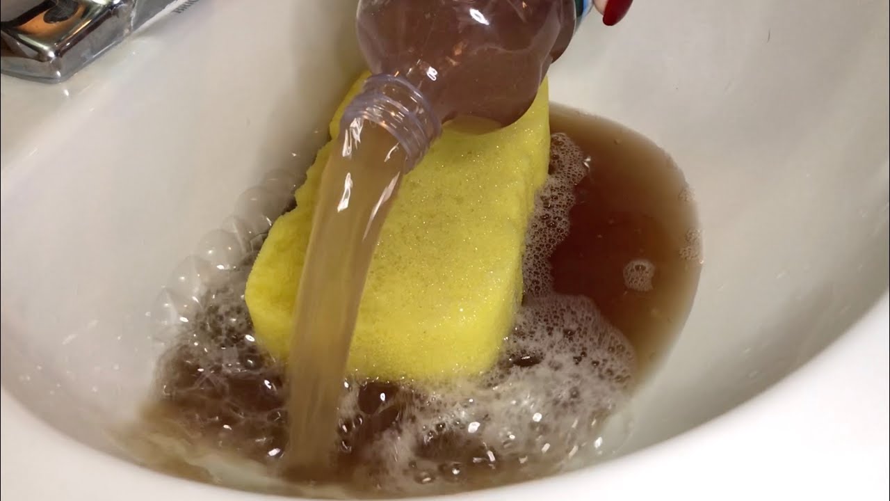 Lavender and pine squeezing and ripping - sponge ASMR