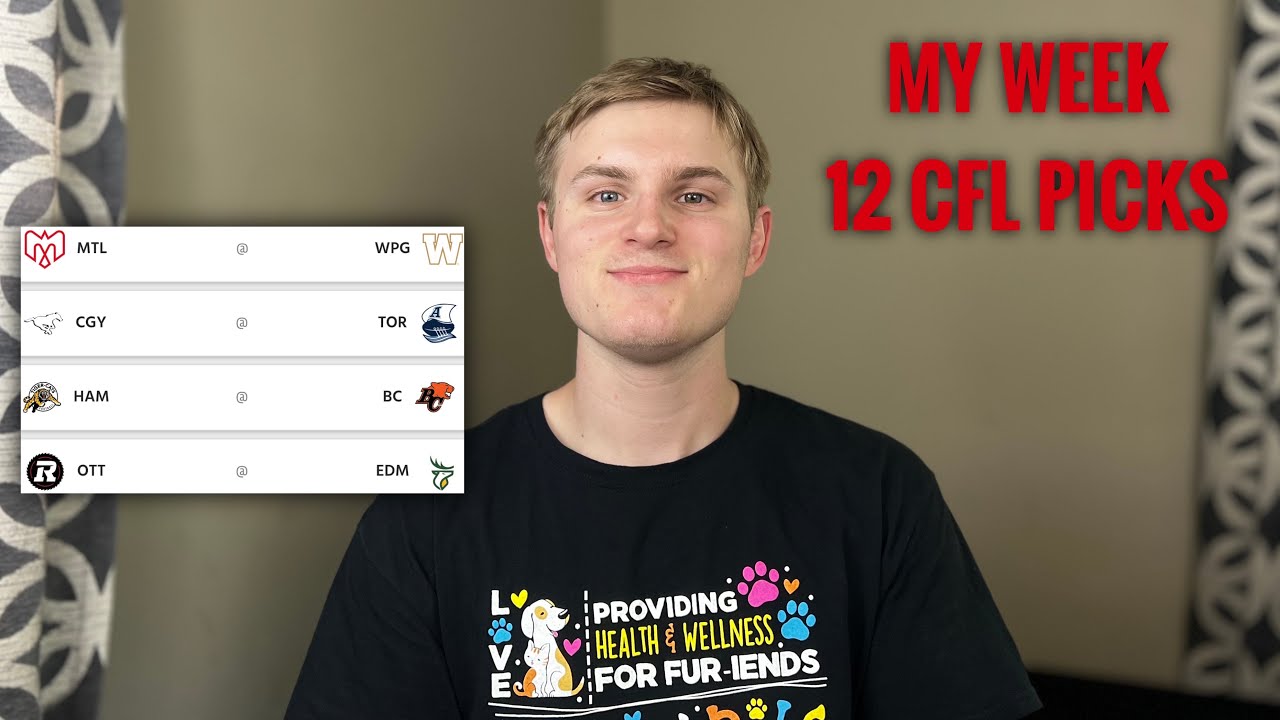 2023 Week 12 CFL preview & picks