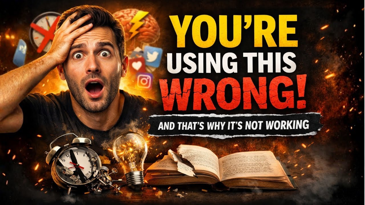 You&rsquo;re Not Lazy | You are Using This the Wrong Way | inspirational video | BrainXplore