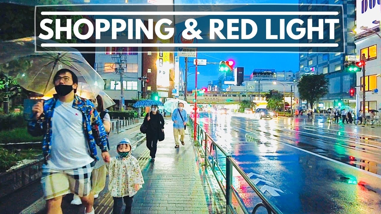 Tokyo's RED LIGHT District Walking Tour - Kinshicho Rain Walk