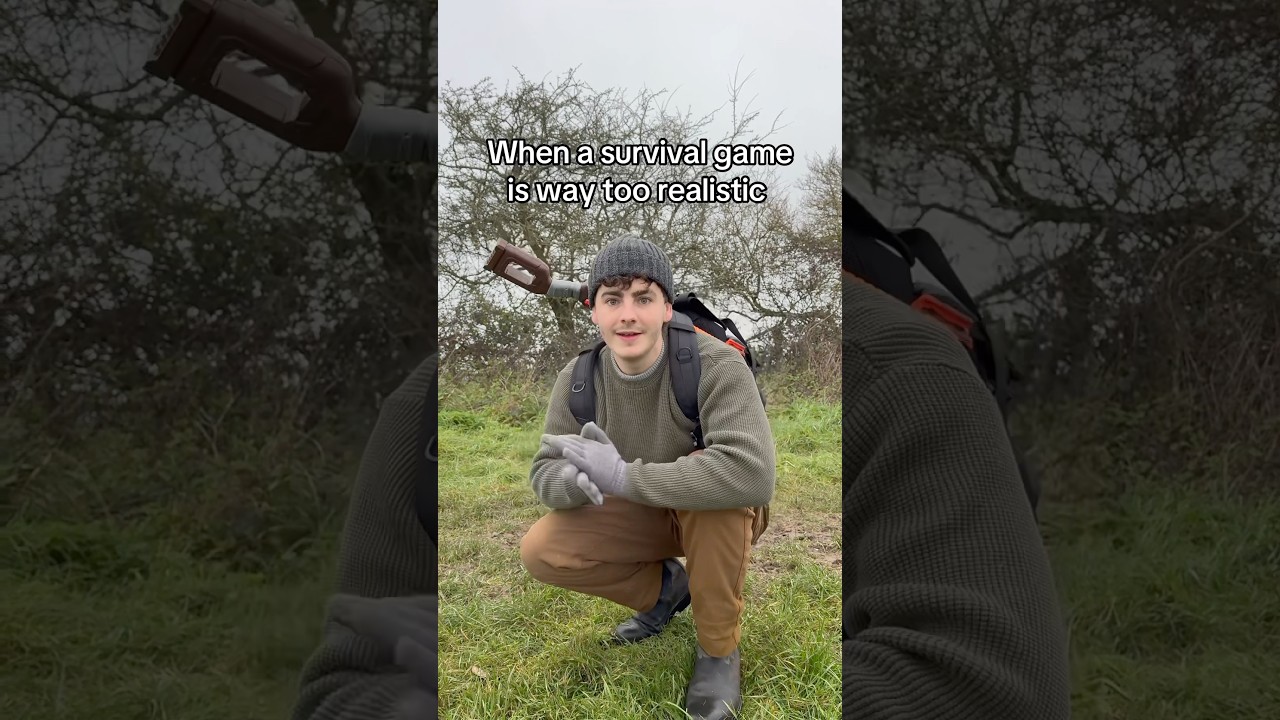 Когда игра на выживание слишком реалистична #комедия #видеоигры #rust #dayz #theforest
