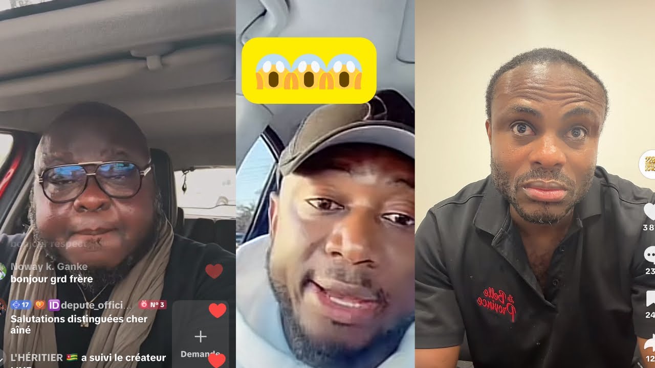 MATHIEUX ET TOGBEVI KPESSE ET RAOUL  EN LIVE #2😂😂😂