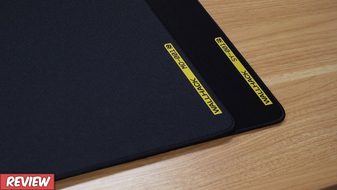 Wallhack no solo tiene Glasspads | MO-001 y SY-001 Mousepads