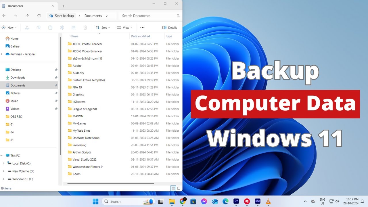 How to Easily Backup Your Computer Data on Windows 11