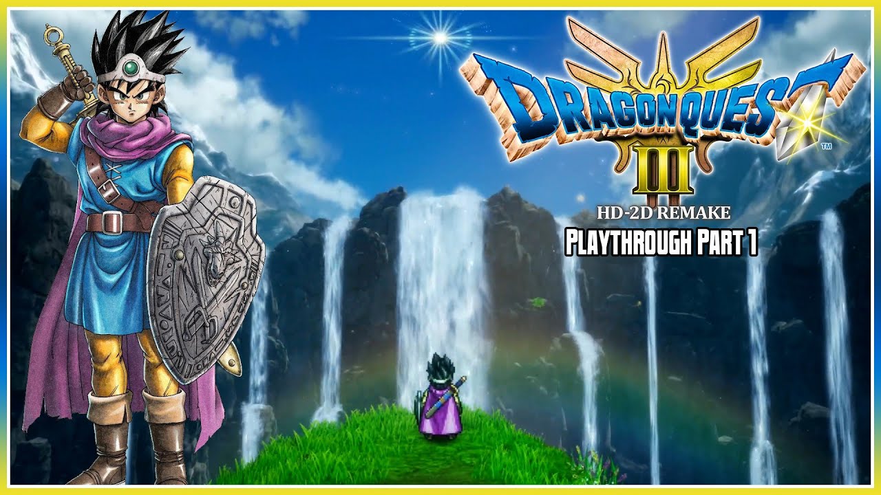 Dragon Quest III HD-2D Remake | Playthrough | Part 1: A Journey Begins Anew
