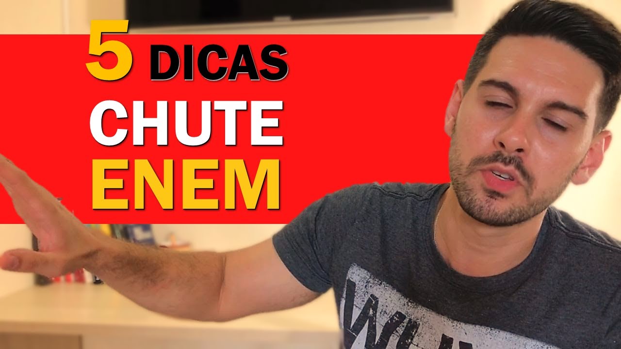 5 dicas CHUTE CERTO no ENEM (Para quem n&atilde;o estudou!!!)