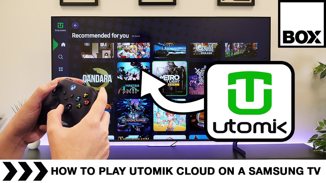 How to Play Utomik Games on a Samsung TV without a PC