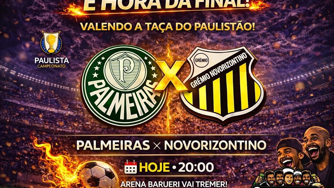 React Palmeiras x Novorizontino