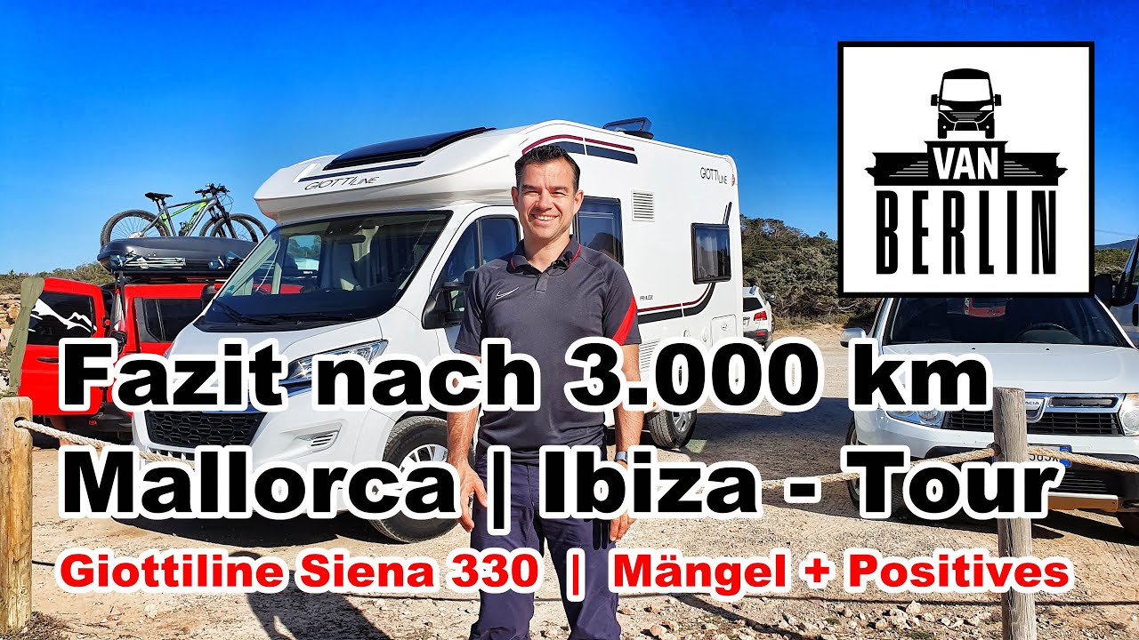 Giottiline Siena 330 Fazit nach 3000 km | Positives | Negatives | Mängel | Optimierungen am WoMo