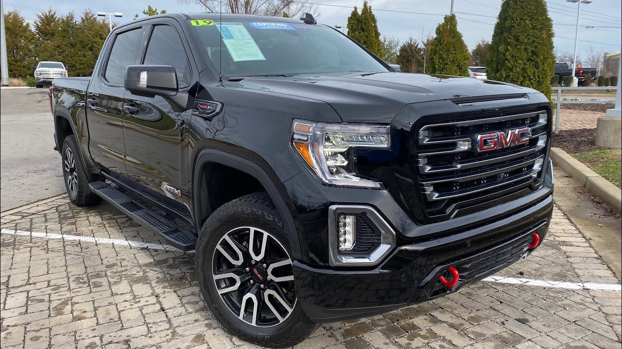 The All New GMC Sierra 1500 AT4 WalkAround Review, Revs, and Test Drive