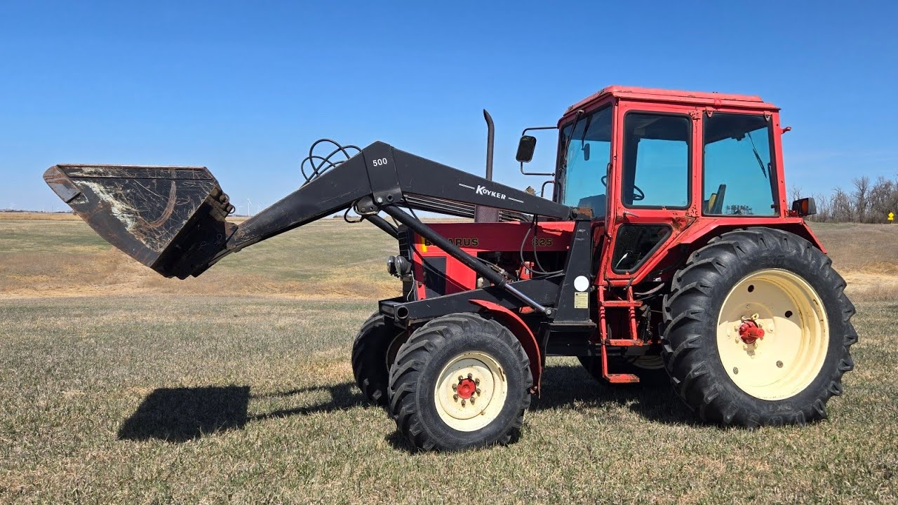 825 Belarus Tractor Selling June 4th on Auctiontime.com Online Auction NO RESERVE OR BUYERS PREMIUM
