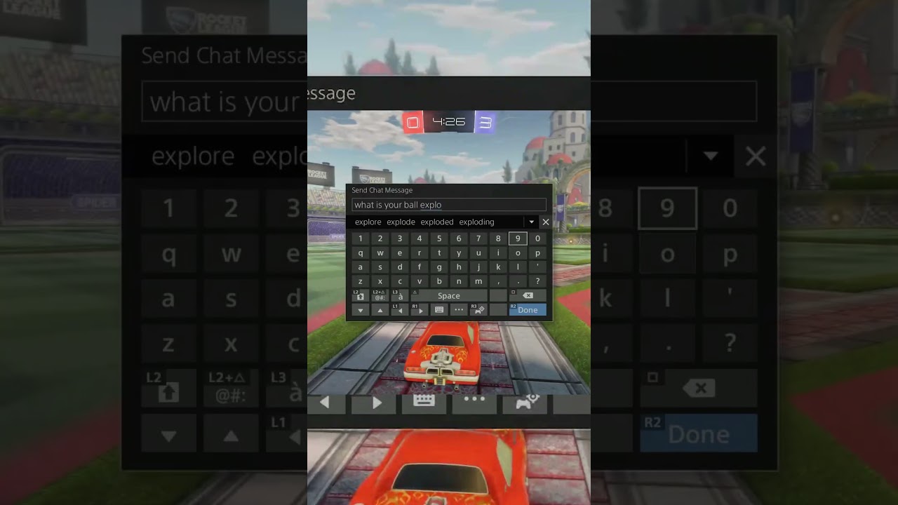 @RocketLeague please tell me what is your ball exploding name?!