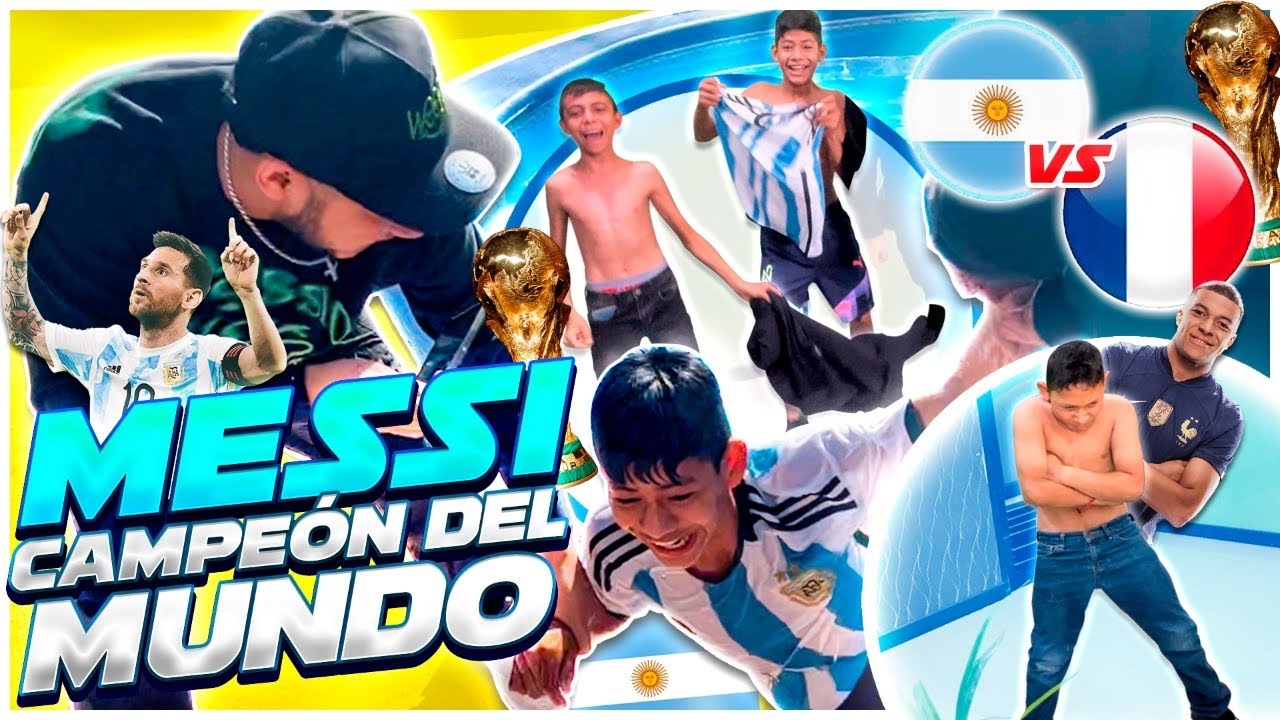 ARGENTINA VS FRANCIA LA FINAL ⚽️😱/ MESSI CAMPEÓN DEL MUNDO 🏆Parte 1 / Grillo La Duda Soñadores